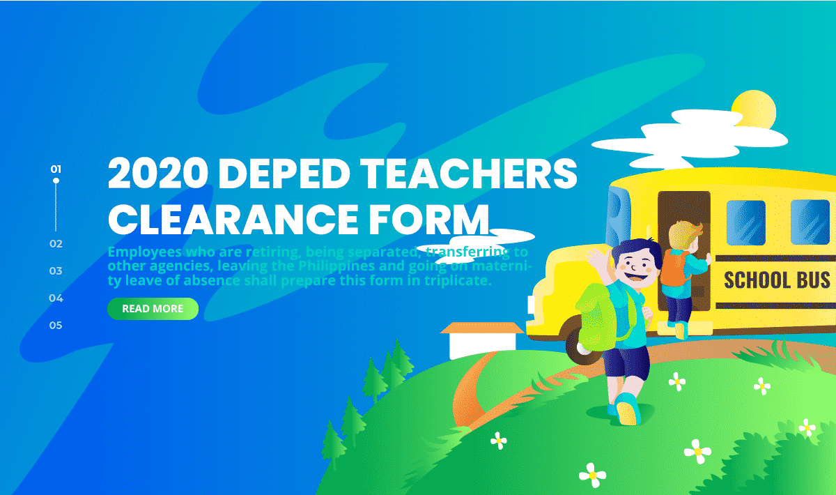 2020 DepEd Teachers Clearance Form
