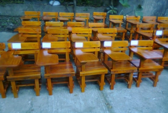 DepEd School Furniture Design All Wood Chair