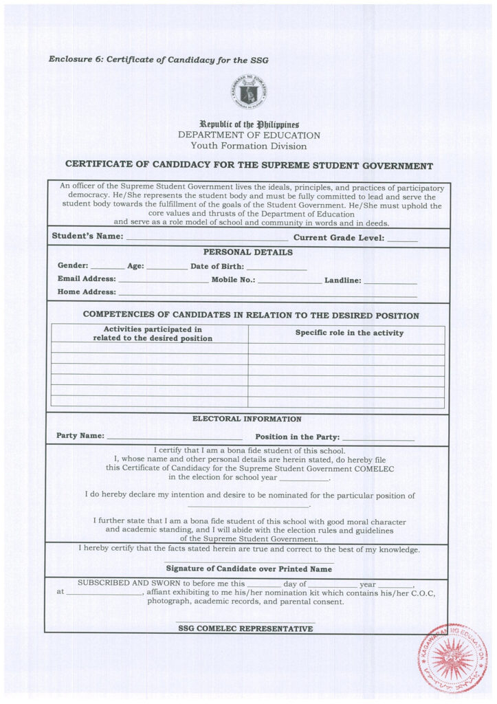 Deped Synchronized Spg And Ssg Elections For School Year 2020 2021 Teacherph