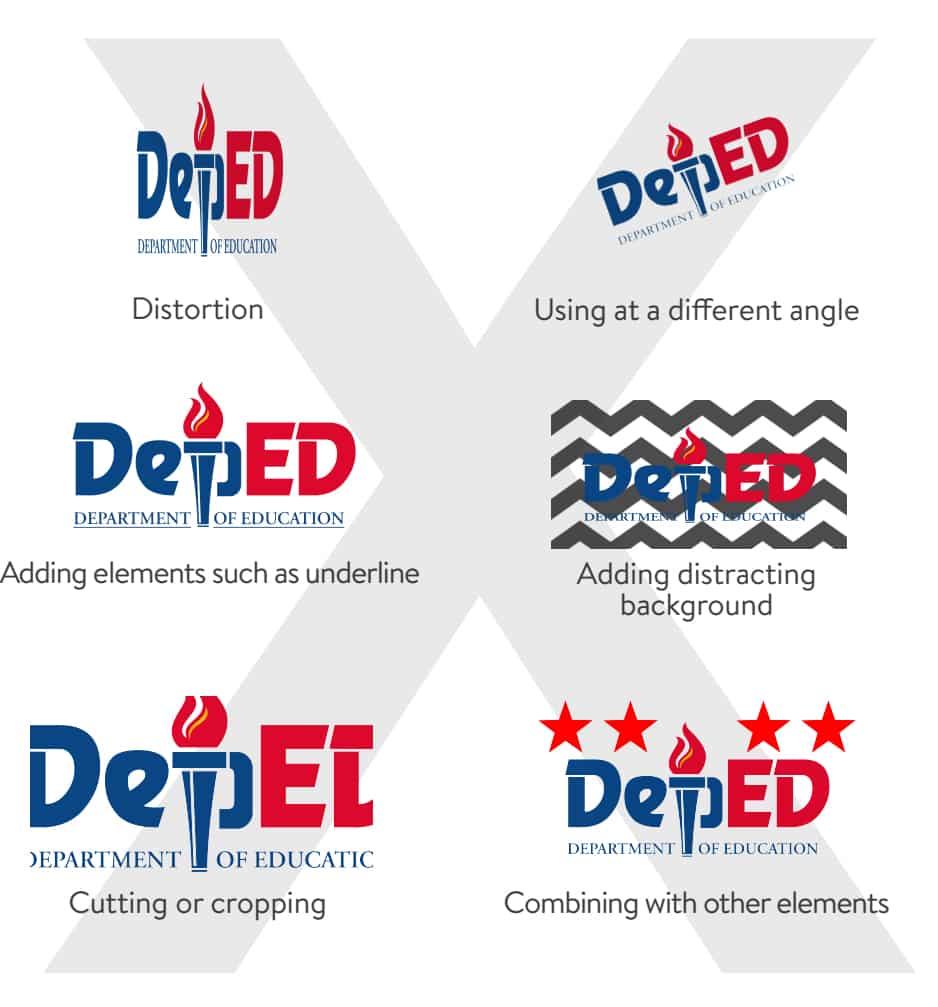 DepEd Logo and Usage: Don'ts