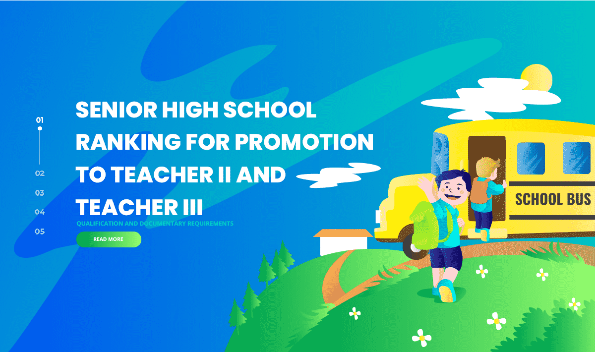Senior High School Ranking for Promotion to Teacher II and Teacher III