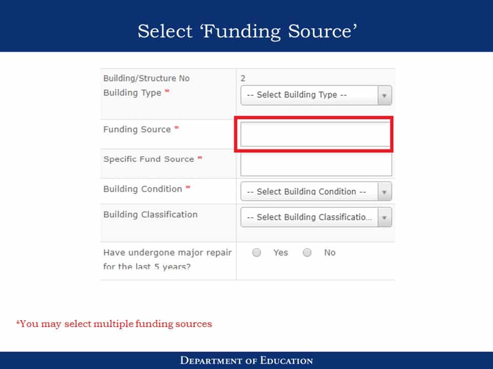 National School Building Inventory (NSBI) Enhanced Basic Education Information System (EBEIS) Encoding Step by Step Process