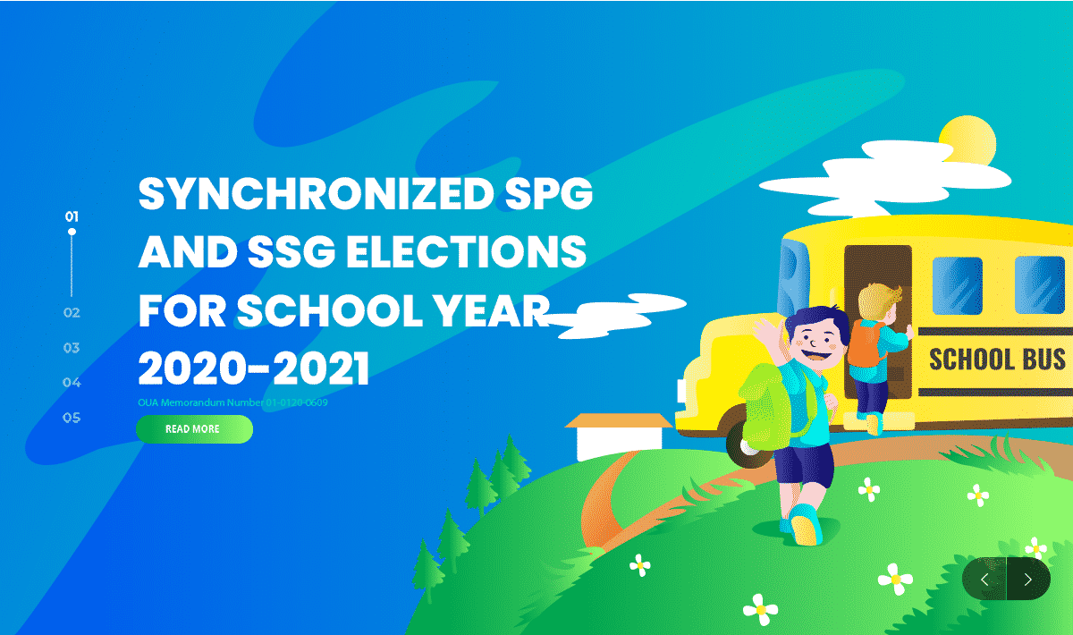 Synchronized SPG and SSG Elections for School Year 2020-2021