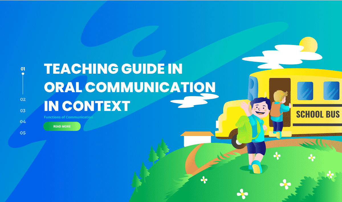 Teaching Guide in Oral Communication in Context (Functions of Communication)