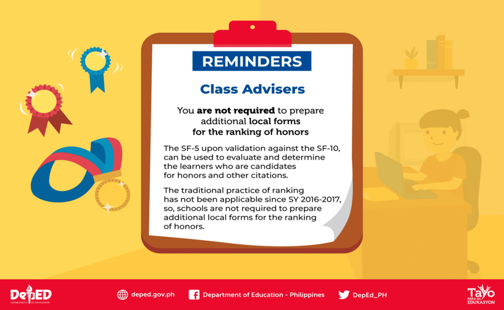 DepEd School Forms Checking Reminders 1