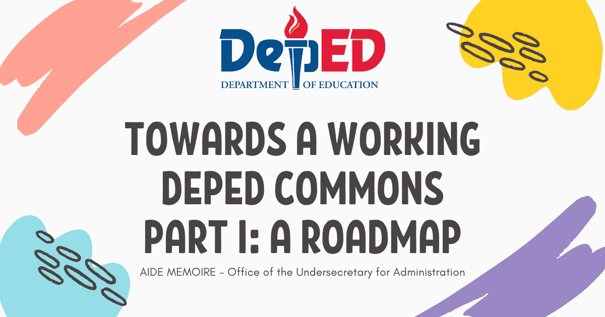 DepEd Commons Roadmap