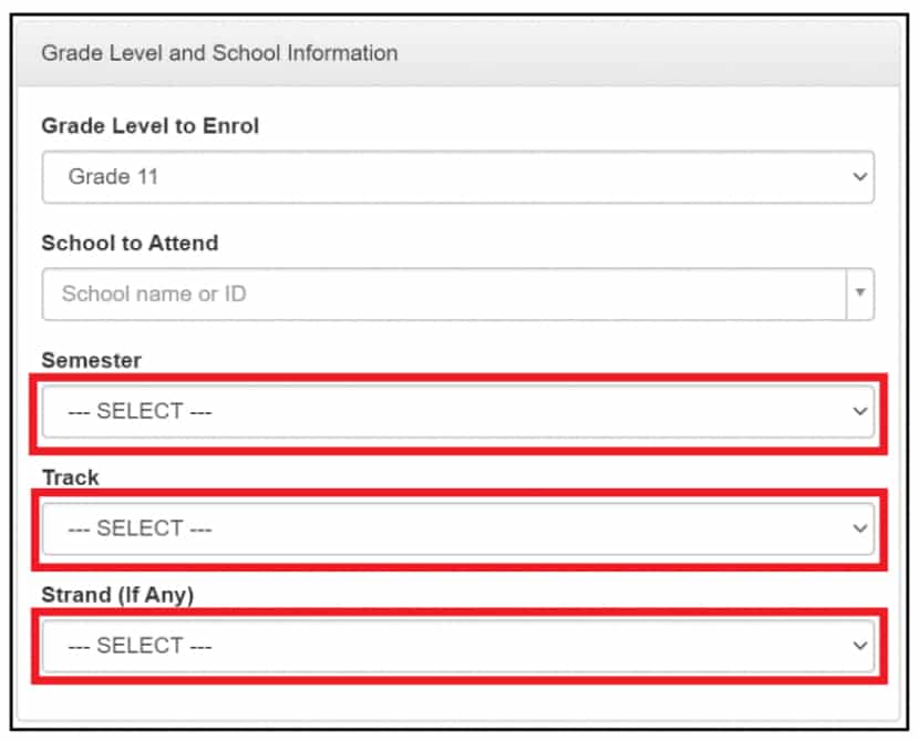 DepEd LIS Enrolment and Survey questionnaires