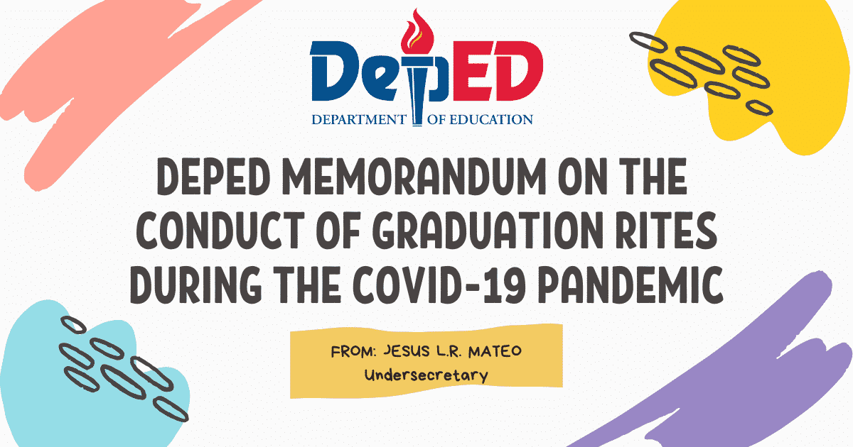 Deped Memo On Graduation Rites 2024 Doll Allison