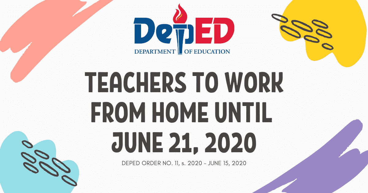 Teachers to Work From Home Until June 21, 2020