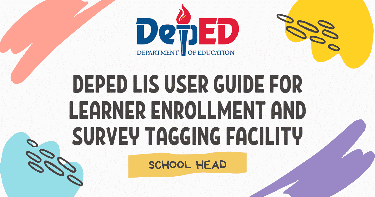 User Guide for Learner Enrollment and Survey Tagging (LESF) Facility ...
