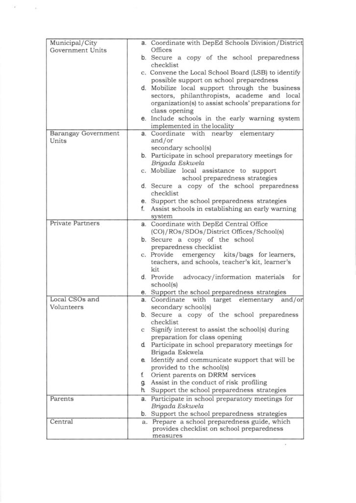 2021 DepEd Brigada Eskwela Implementing Guidelines