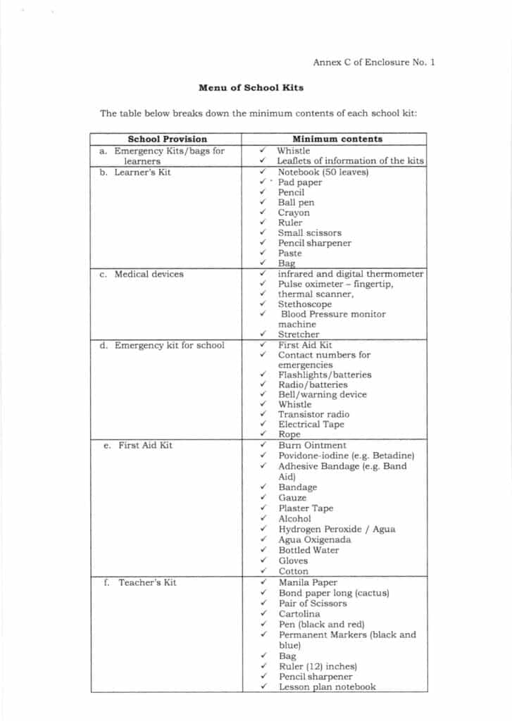 2021 DepEd Brigada Eskwela Implementing Guidelines