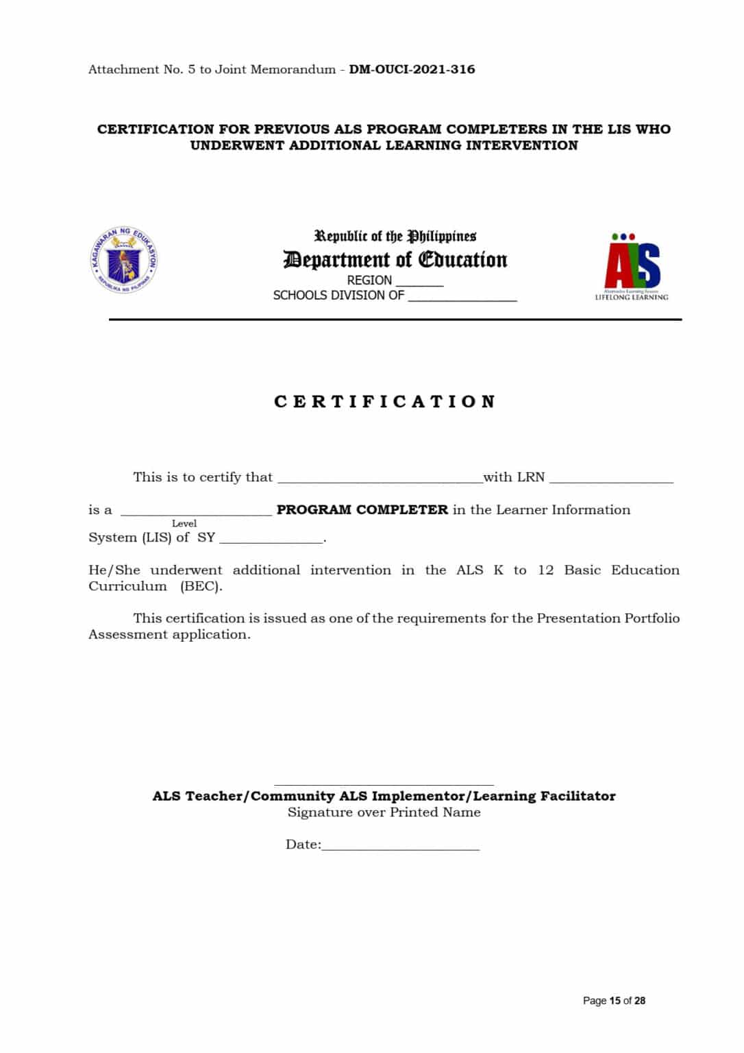 Guidelines On The Conduct Of Presentation Portfolio Assessment For ALS guidelines-on-the-conduct-of-presentation-portfolio-assessment-for-als