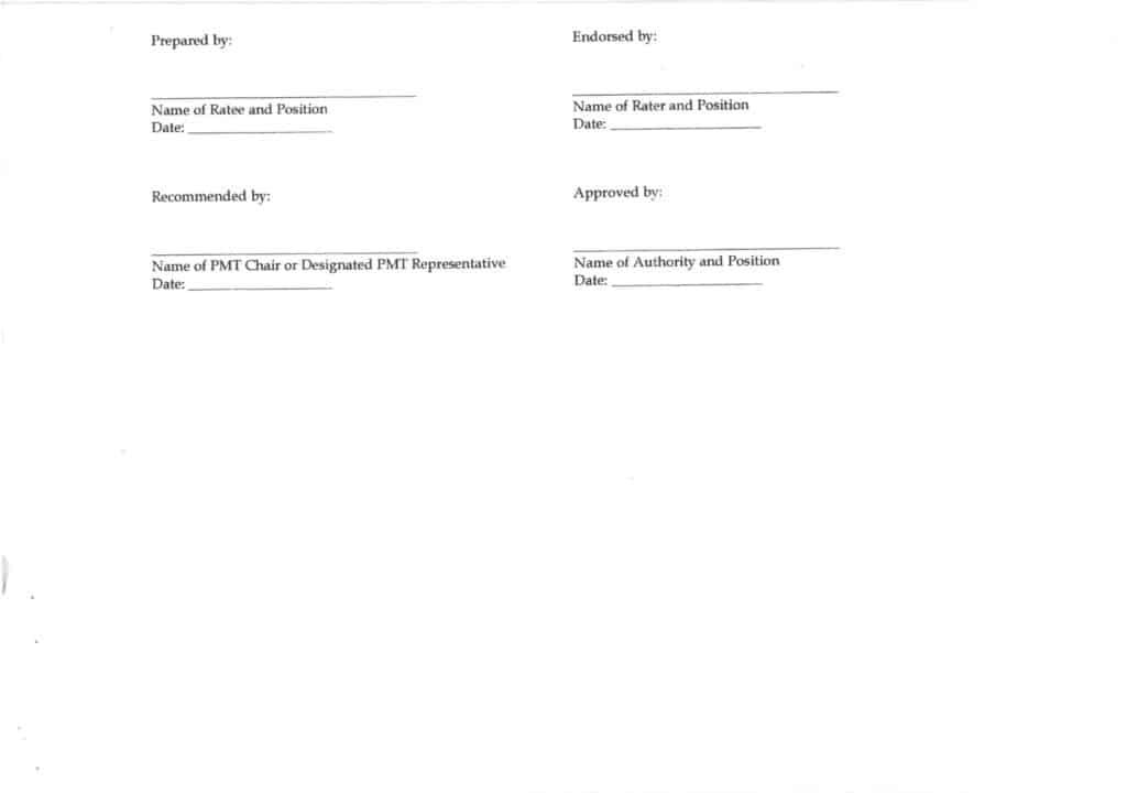 DepEd Individual Performance Calibration Form