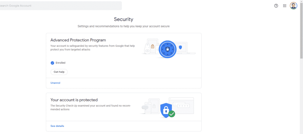 Google Advanced Protection