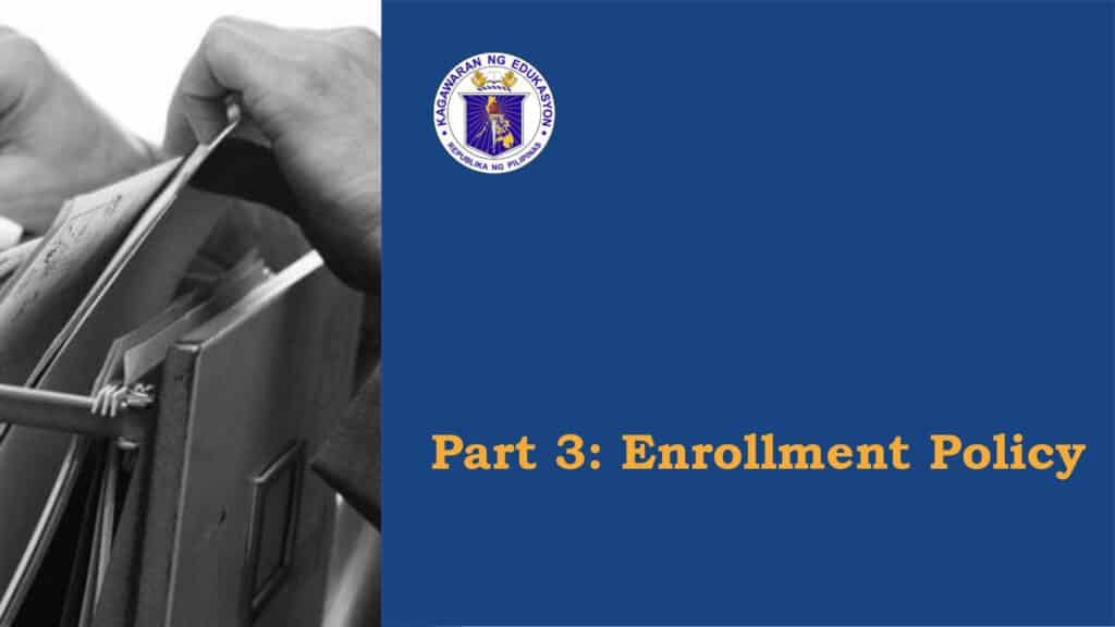 DepEd Guidelines on Enrollment for School Year 2021-2022