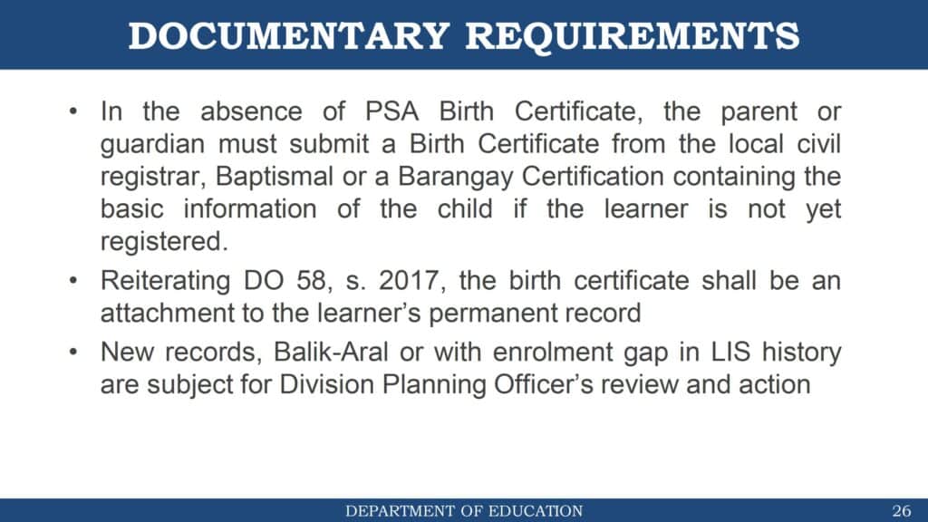 DepEd Guidelines on Enrollment for School Year 2021-2022