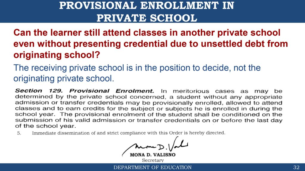 DepEd Guidelines on Enrollment for School Year 2021-2022