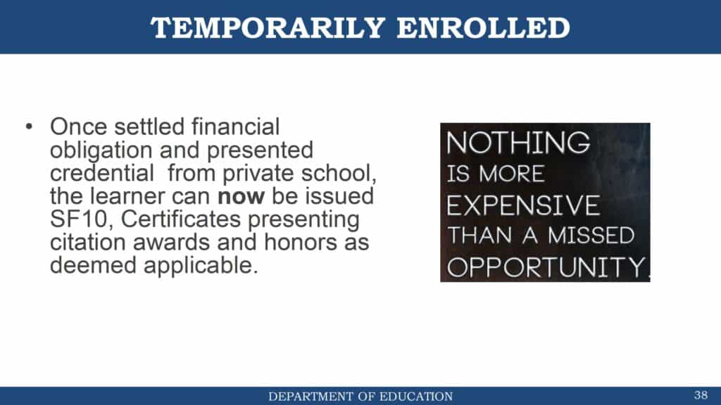 DepEd Guidelines on Enrollment for School Year 2021-2022