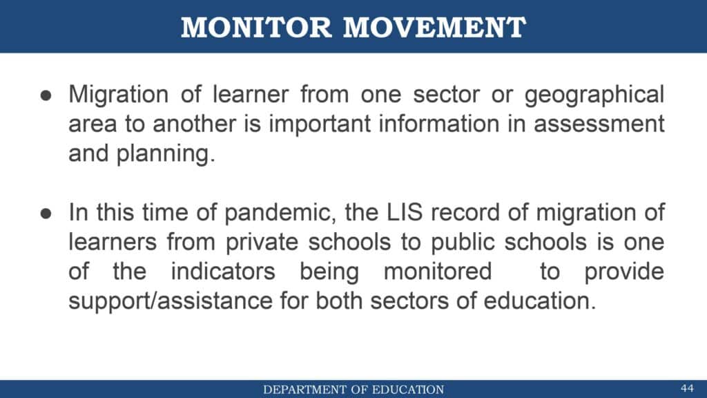 DepEd Guidelines on Enrollment for School Year 2021-2022