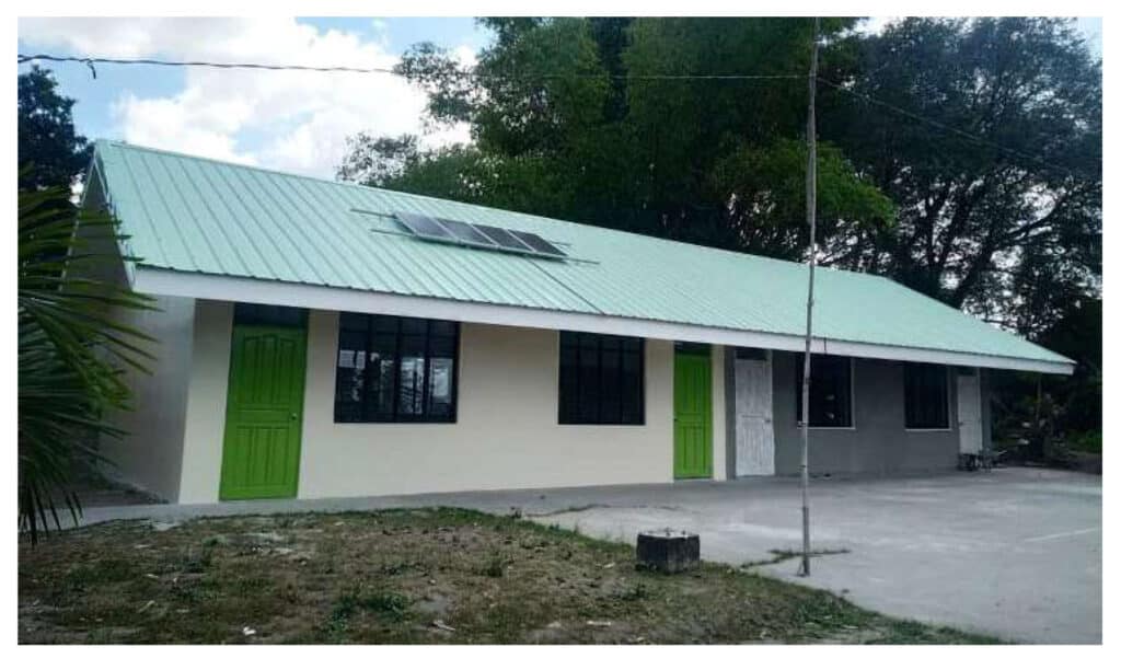 Prototype of Last Mile School Building Using Light Materials  constructed in Mabalacat Elementary School in Pampanga
