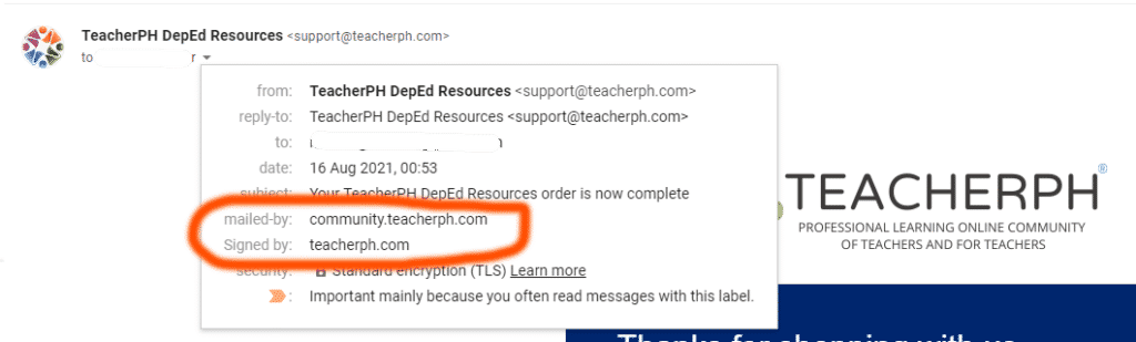 TeacherPH Email Security