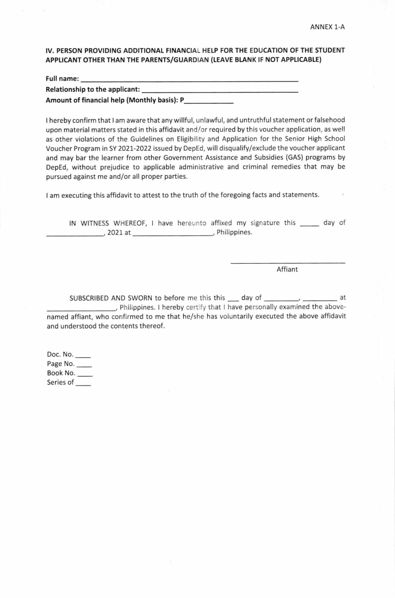 Senior High School Voucher Program for SY 20212022 TeacherPH