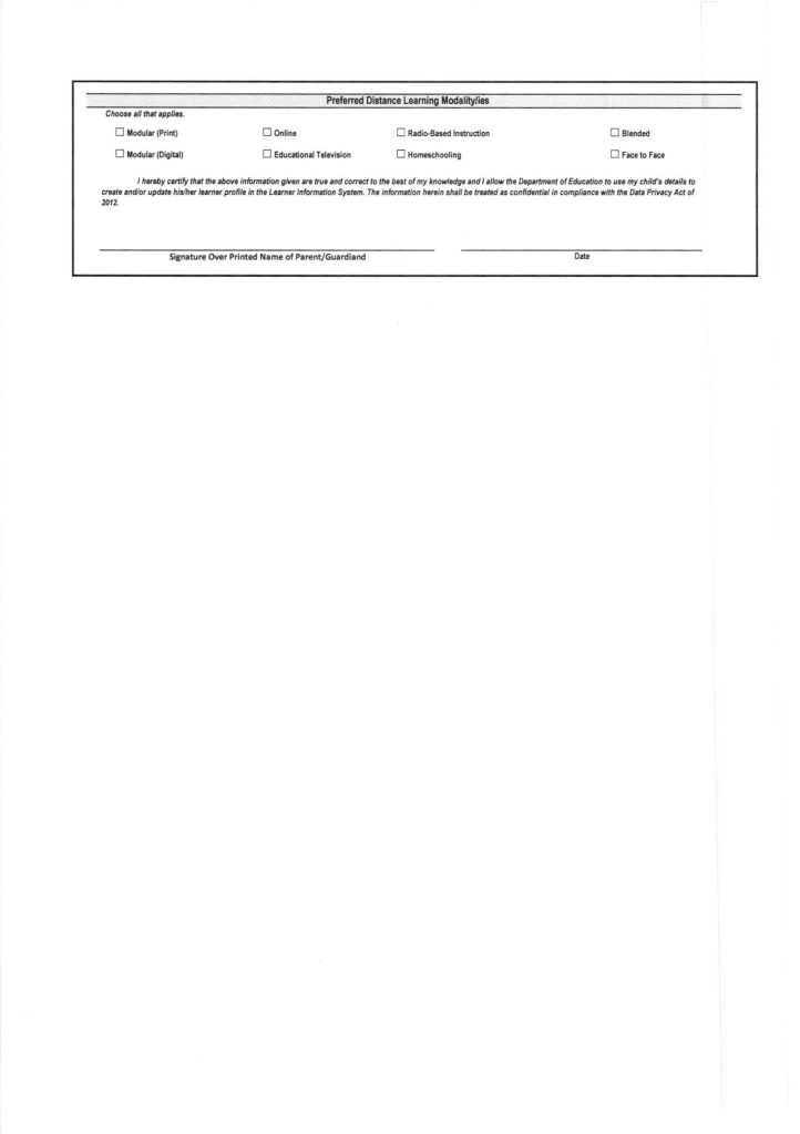 DepEd Guidelines on Enrollment for School Year 2022-2023 in the Context of the Re-Introduction of the In-person Classes