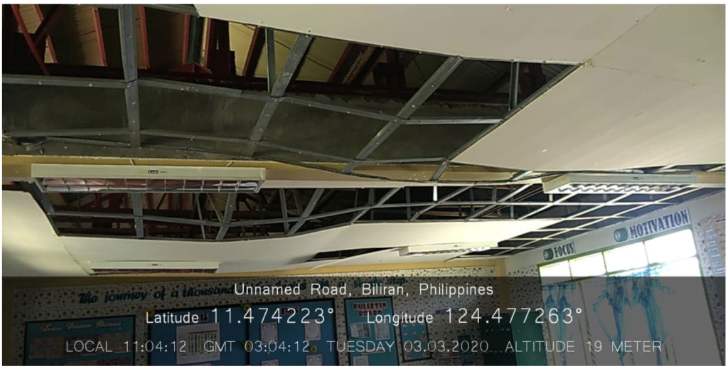 Collapsed Ceilings due to Earthquakes