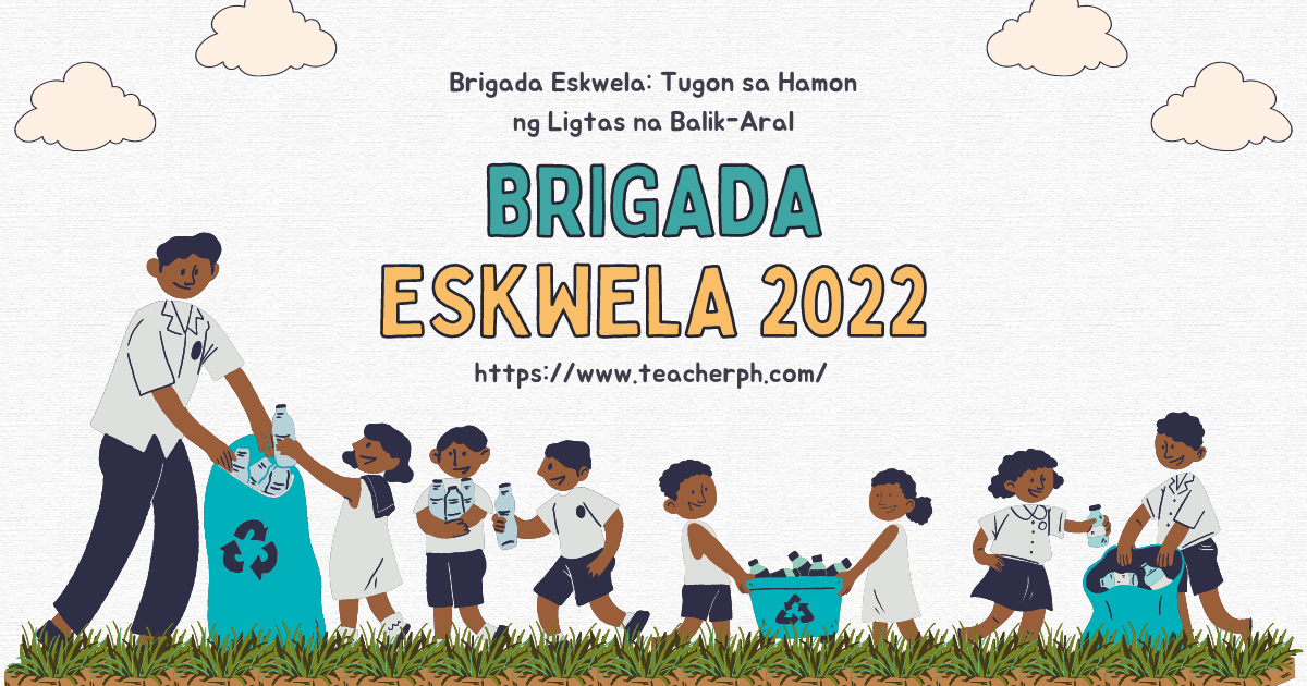 Brigada Eskwela Logo Theme Background